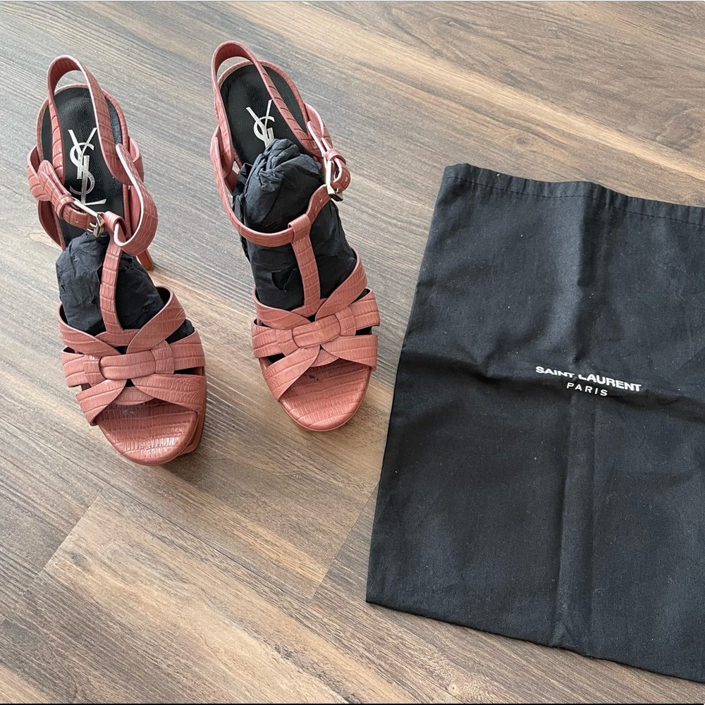 Saint Laurent Tribute Sandals